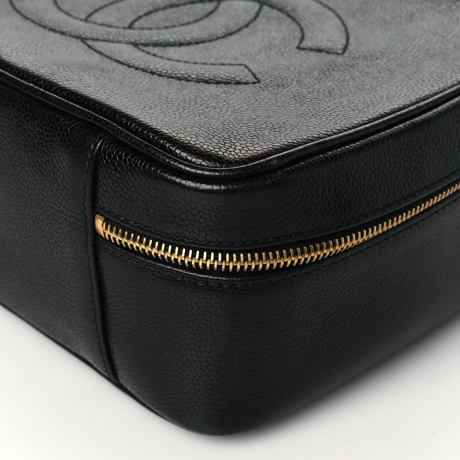 Chanel Caviar Timeless CC Vanity Case Black 10 of 10