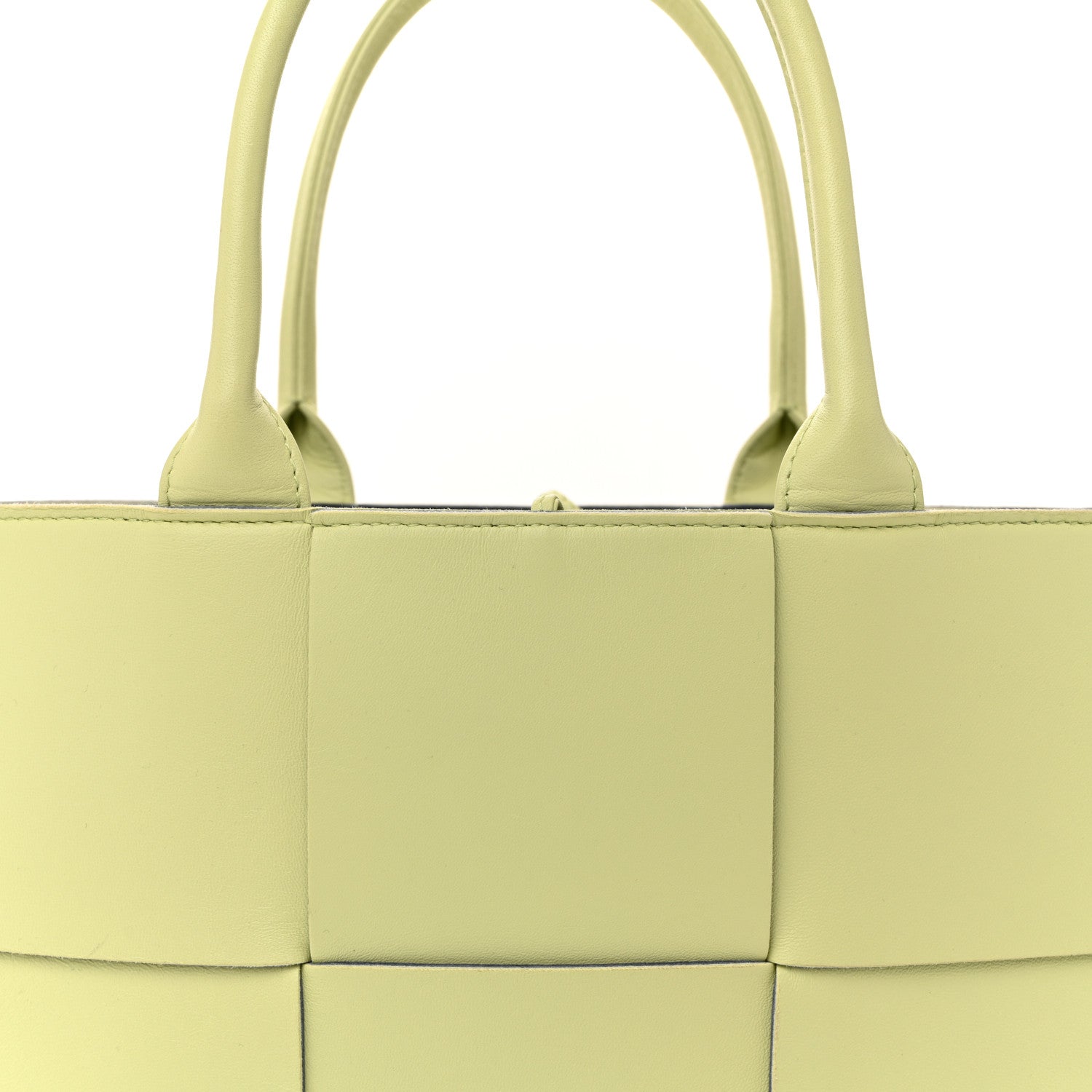 Bottega Veneta Nappa Maxi Intrecciato Small Arco Tote Lemon 8 of 15