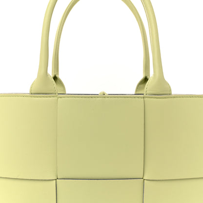 Bottega Veneta Nappa Maxi Intrecciato Small Arco Tote Lemon 8 of 15