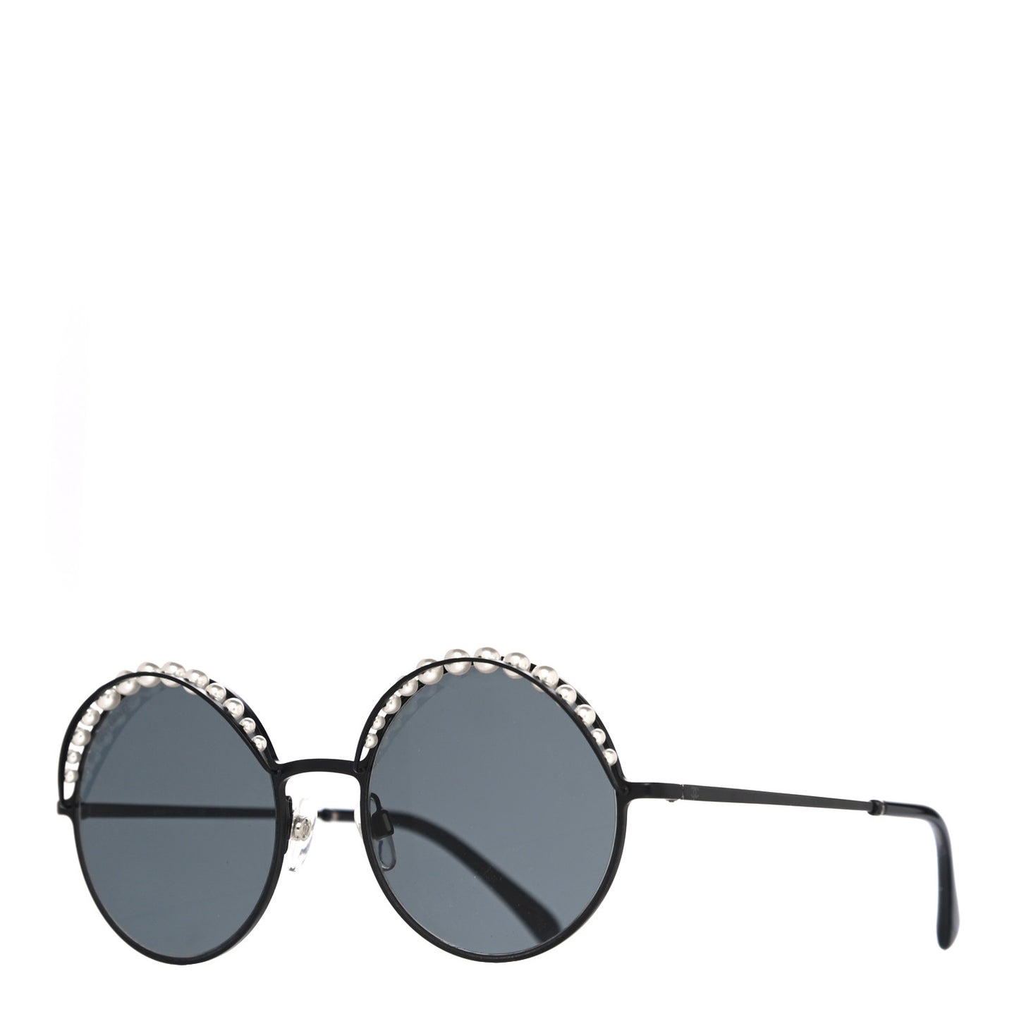 Pearl Round Sunglasses 4234-H Black