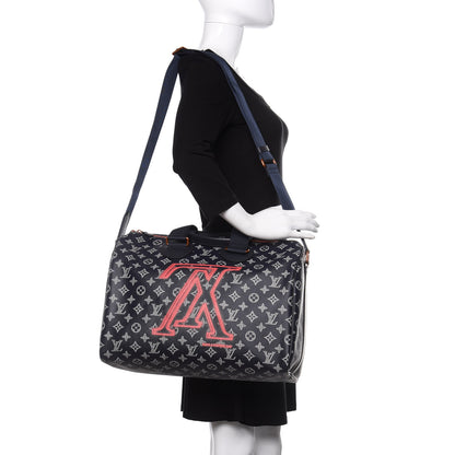 Louis Vuitton Monogram Upside Down Speedy Bandouliere 40 2 of 9