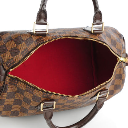 Louis Vuitton Damier Ebene Speedy 30 7 of 8