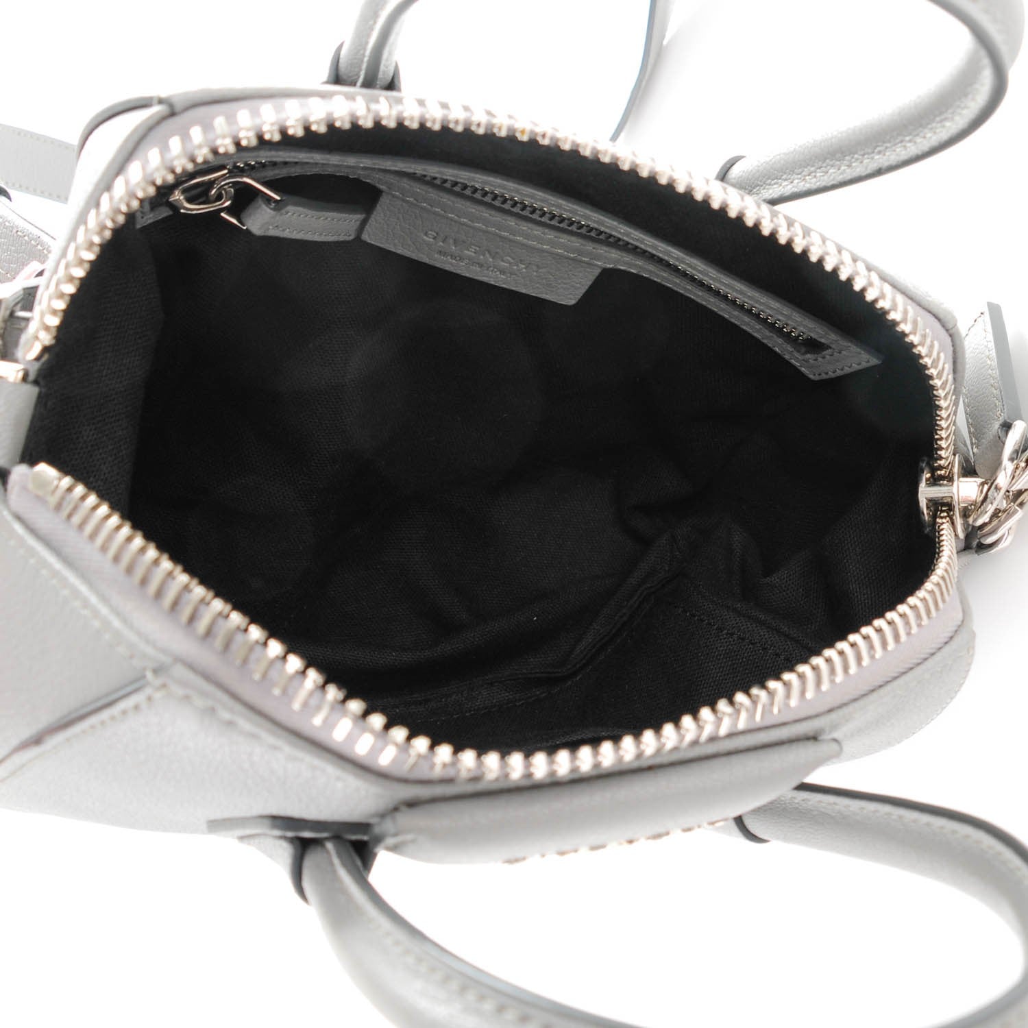 Givenchy Sugar Goatskin Mini Antigona Grey 5 of 7