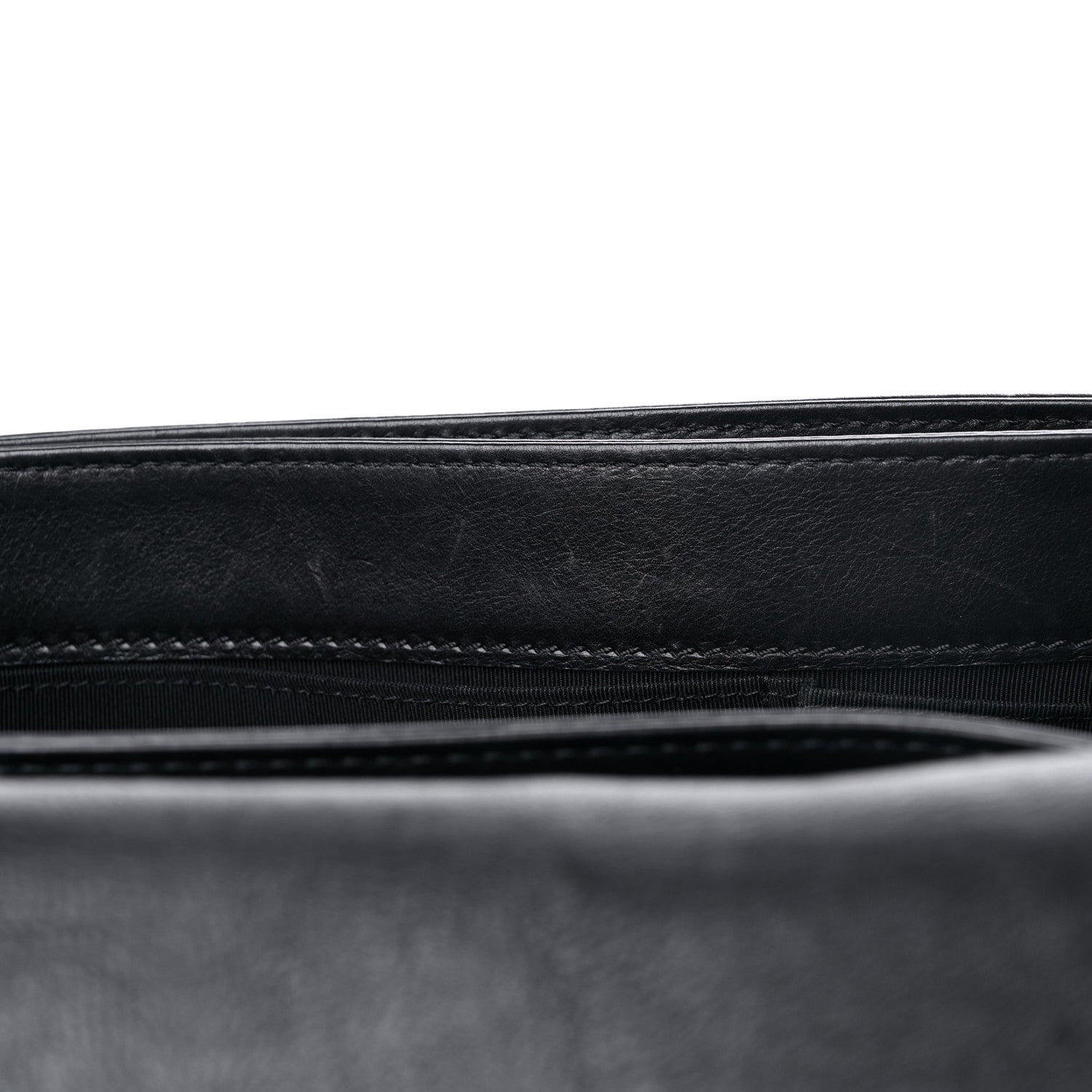 Chanel Calfskin New Medium Boy Reverso Flap Black 11 of 15