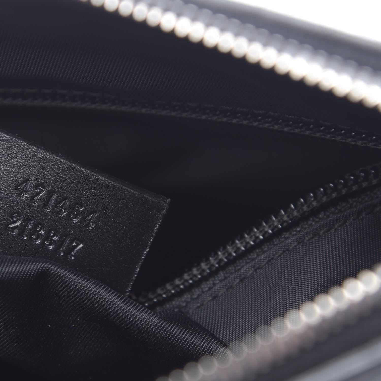 Gucci GG Supreme Monogram Web Messenger Bag Black 7 of 10