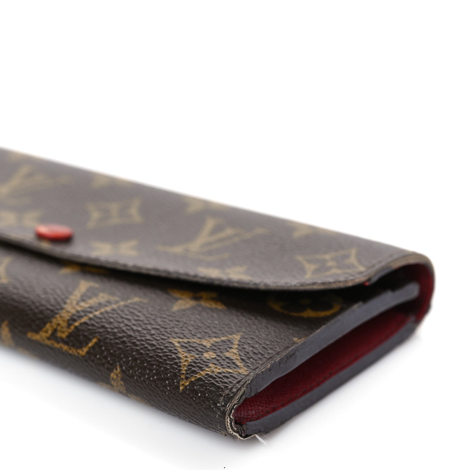 Louis Vuitton Monogram Emilie Wallet Rouge 8 of 12