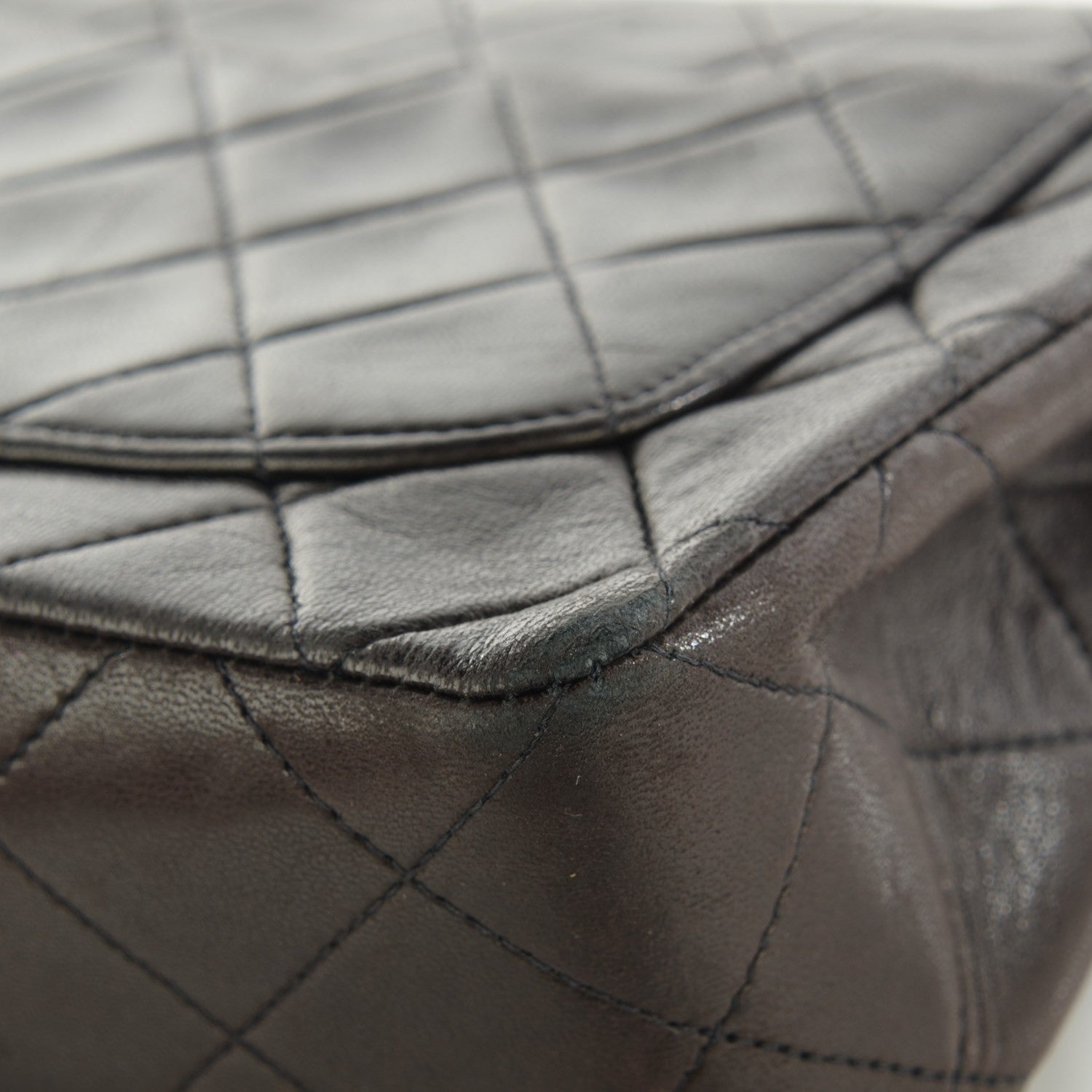 Chanel Lambskin Quilted Mini Square Flap Brown 6 of 11