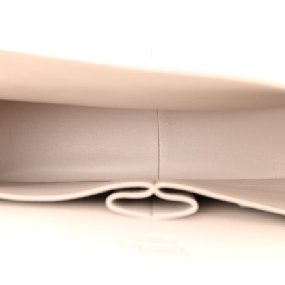 Chanel Caviar Quilted Jumbo Double Flap Ivory 5 of 11