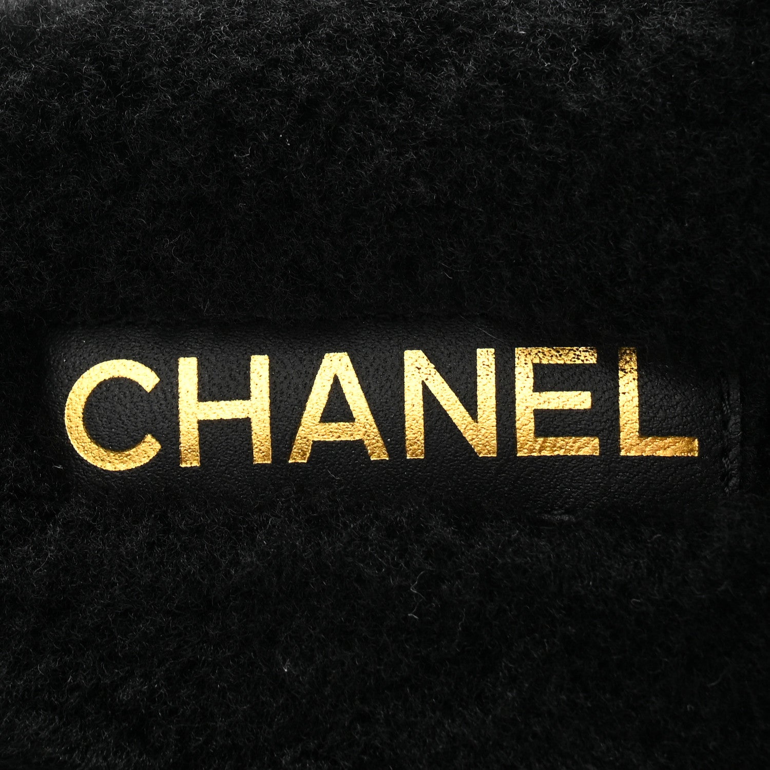 Chanel Fur CC Flat Mules 41 Black 5 of 14