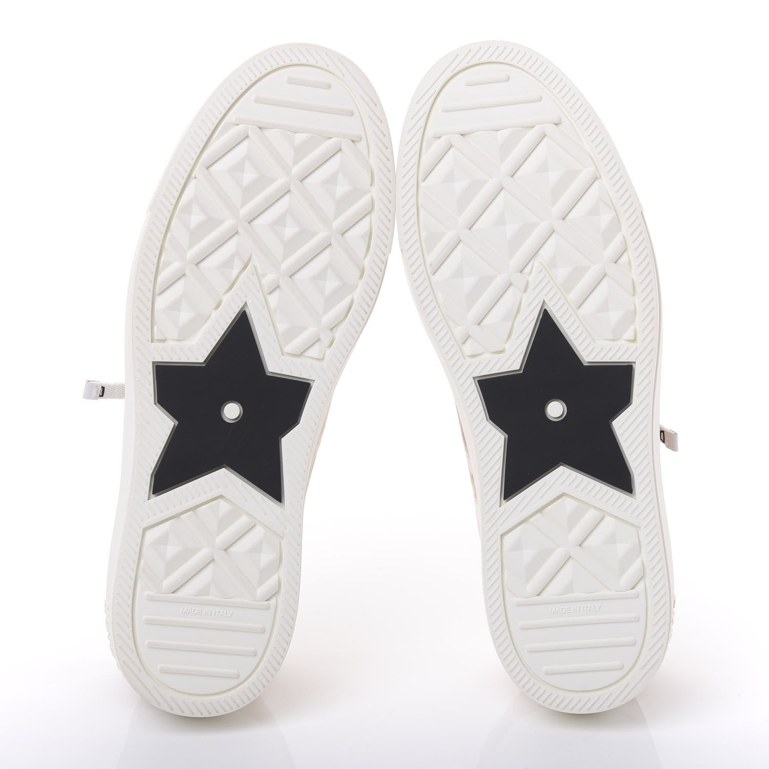 Christian Dior Velvet Walk'N'Dior Low Top Sneakers 38.5 Nude 5 of 9