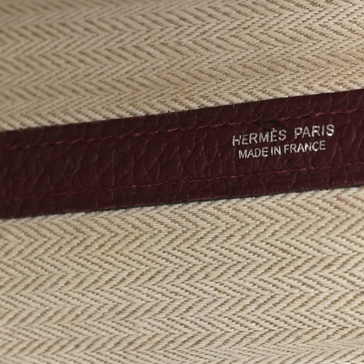 Hermes Negonda Garden Party 36 MM Bordeaux 6 of 11