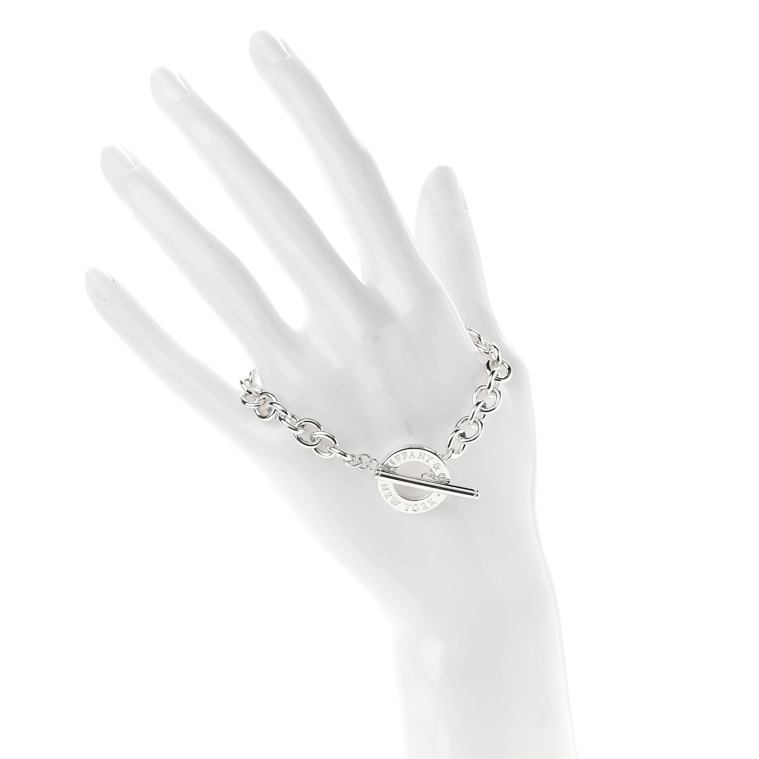 Tiffany Sterling Silver Toggle Bracelet 2 of 6