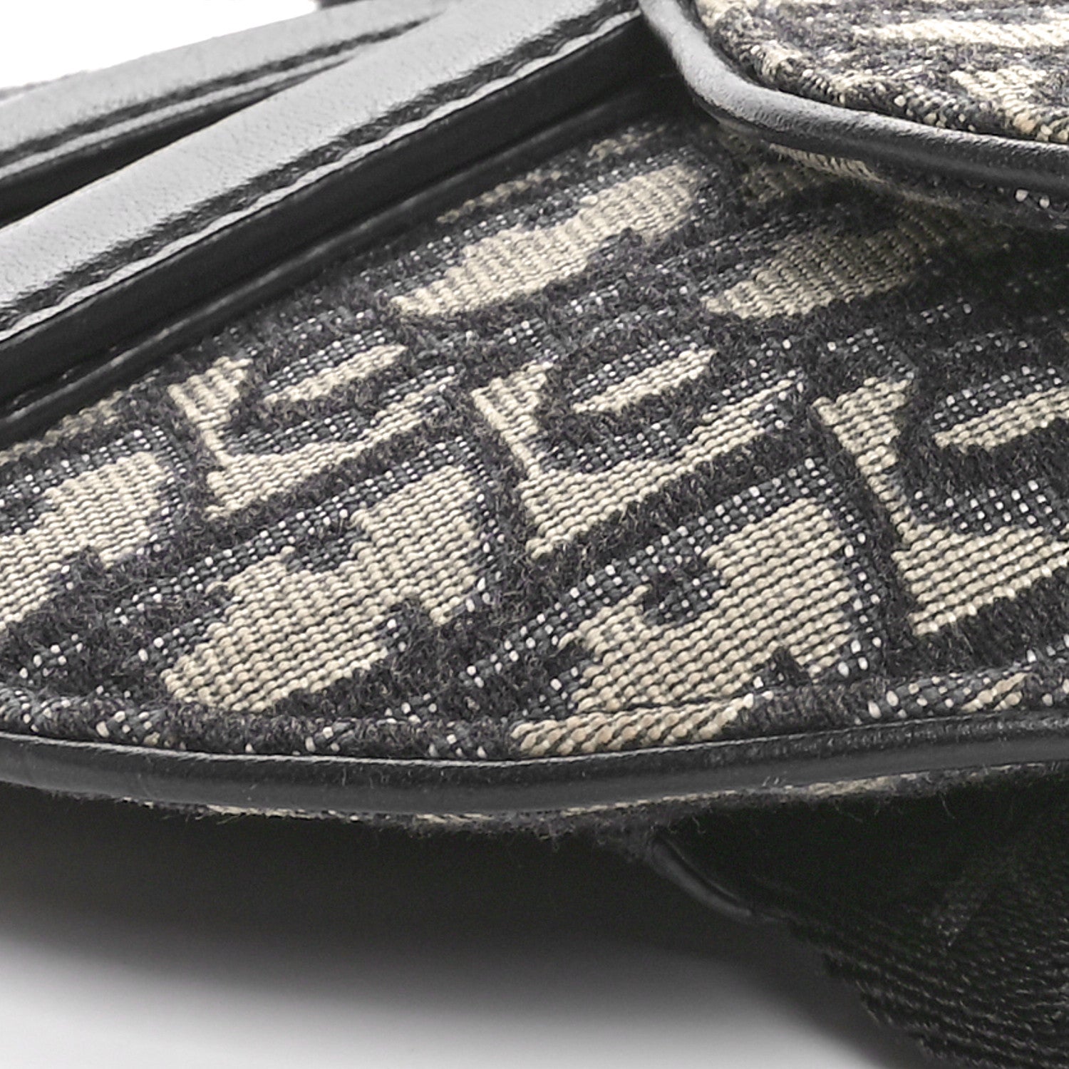 Christian Dior Oblique Saddle Belt Pouch Blue 9 of 9