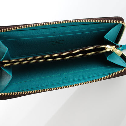 Louis Vuitton Monogram Clemence Wallet Turquoise 5 of 7