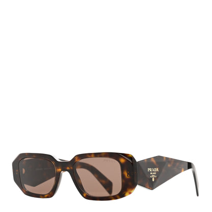 Prada Acetate Symbole Sunglasses SPR 17W Havana 1 of 7