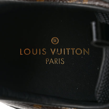 Louis Vuitton Suede Monogram Run Away Sneakers 36.5 Black 6 of 8
