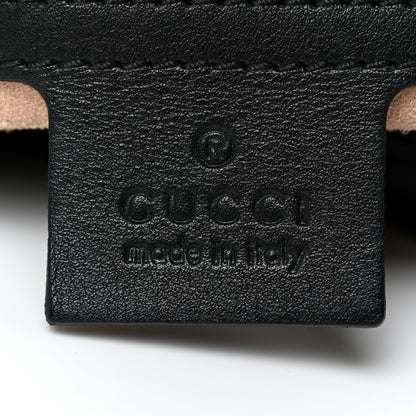 Gucci Apollo Calfskin GG Dadini Embroidered Chain Hobo Black 6 of 13
