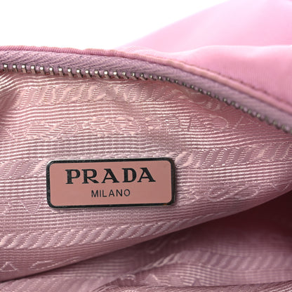 Prada Tessuto Nylon Saffiano Re-Edition 2006 Shoulder Bag Pink 6 of 13