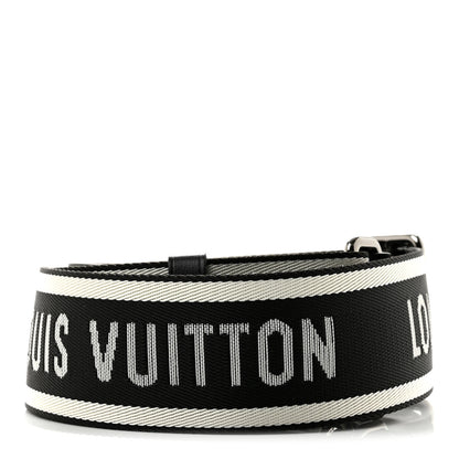 Louis Vuitton Nylon Jacquard Sporty Bandouliere Shoulder Strap Black 2 of 7