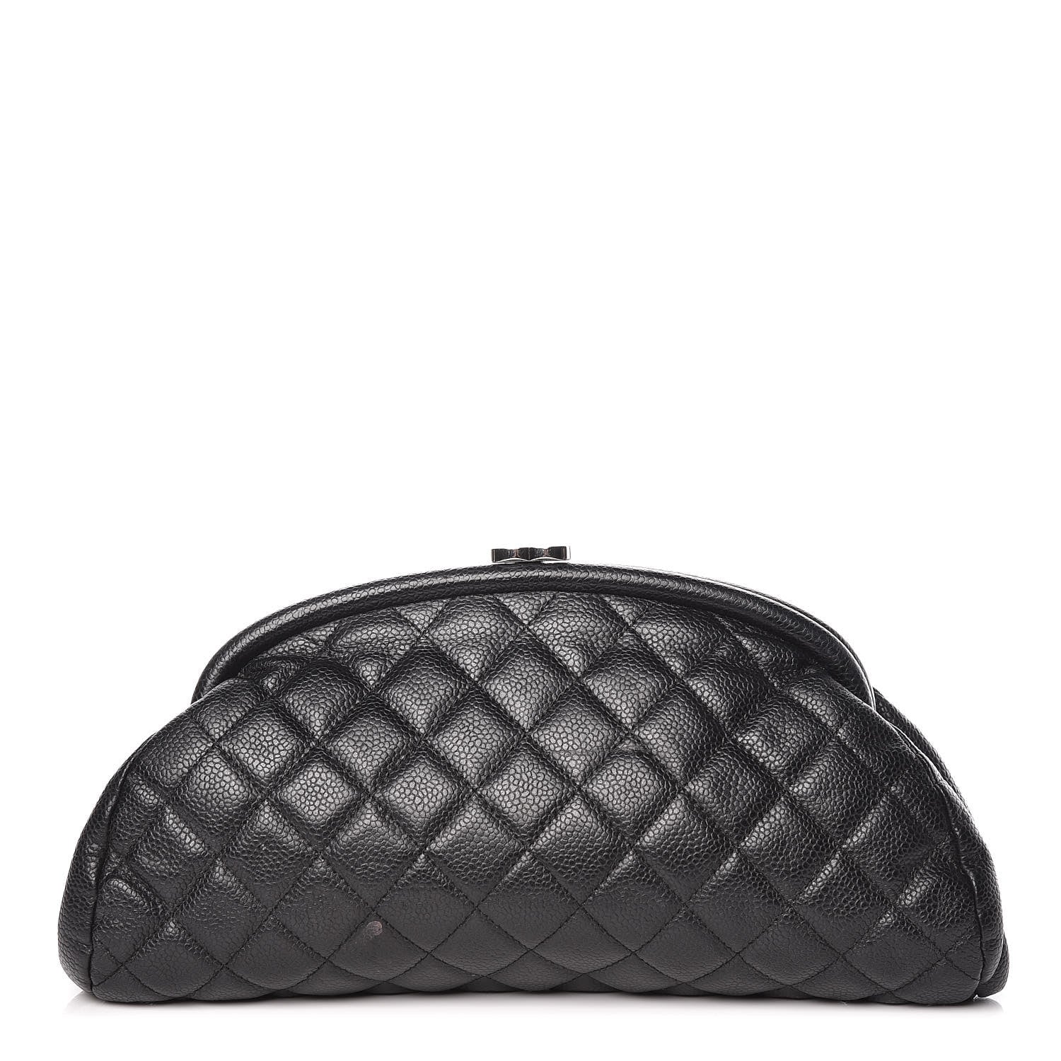 Chanel Caviar Quilted Timeless Clutch Black 1 of 12