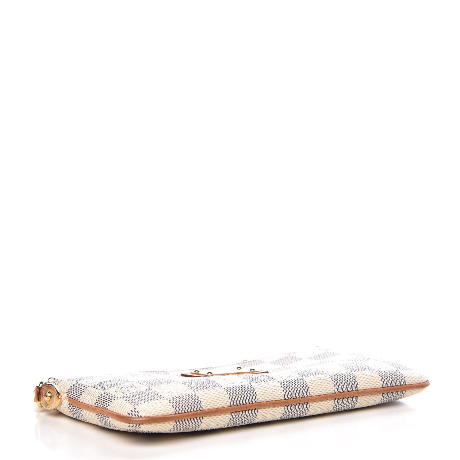 Louis Vuitton Damier Azur Pochette Milla MM 4 of 9