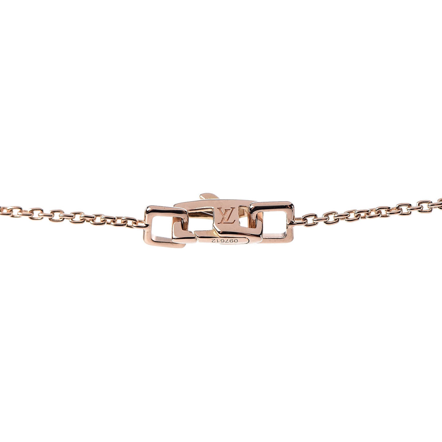 18K Pink Gold Lockit Key Pendant Necklace