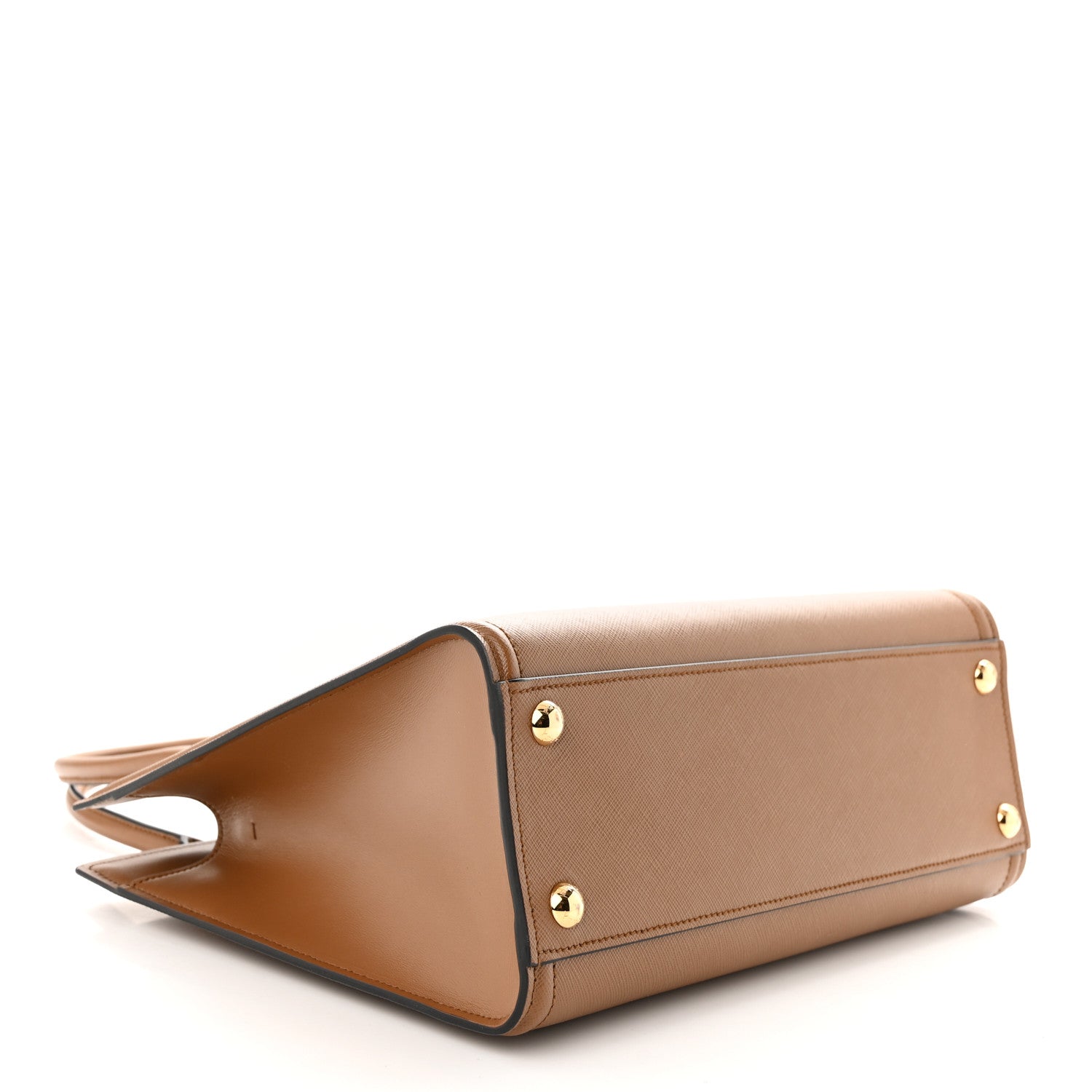 Prada Saffiano Soft Calfskin Tote Cannella 4 of 10