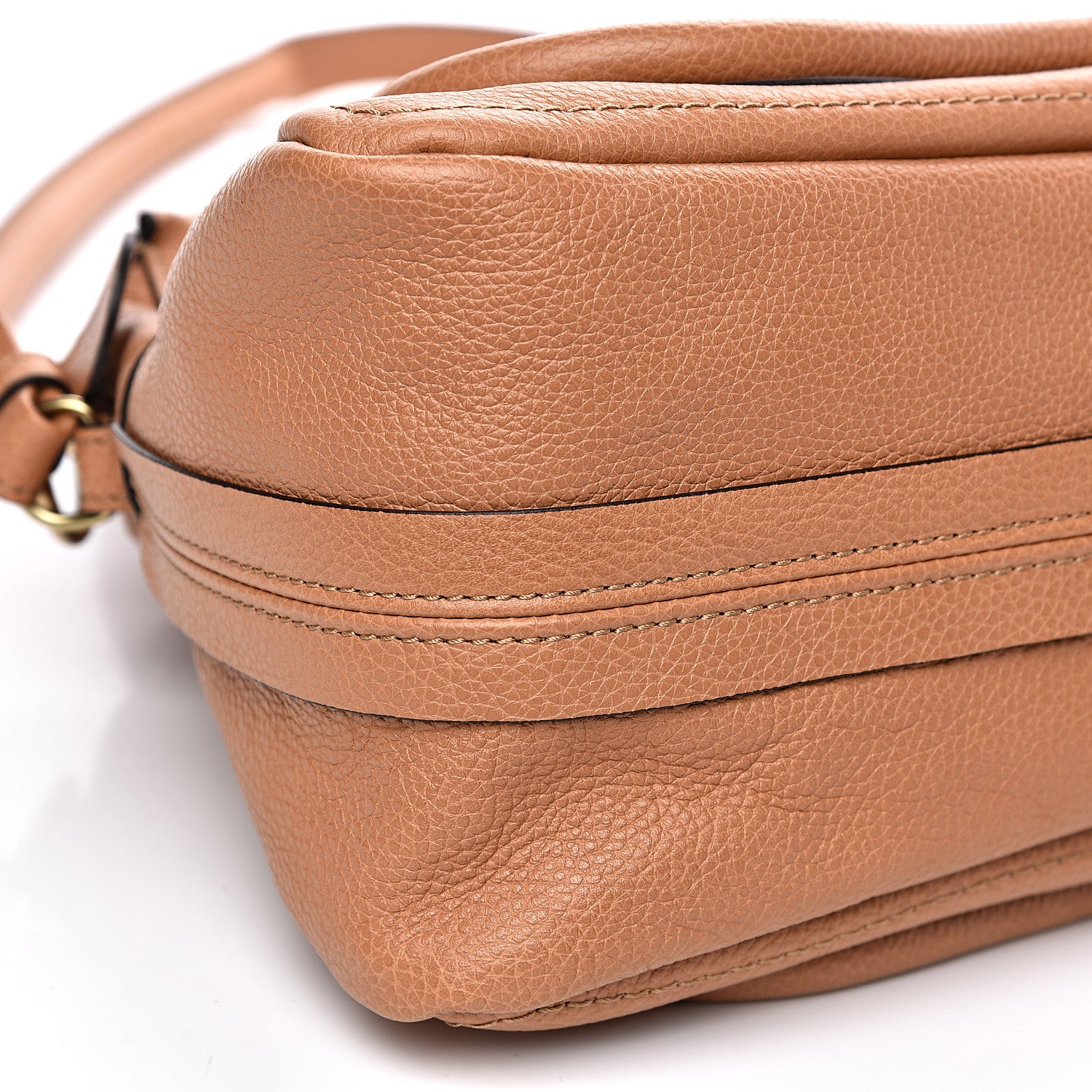 Chloe Calfskin Small Paraty Light Tan 9 of 14