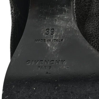 Givenchy Aged Calfskin Cowboy Shark Lock Ankle Boots 39 7 of 9