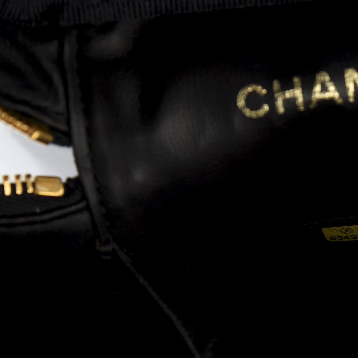 Caviar Cosmetic Vanity Bag Black