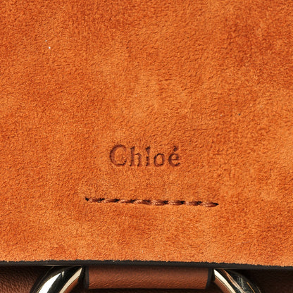 Chloe Suede Calfskin Mini Faye Backpack Tan 8 of 8