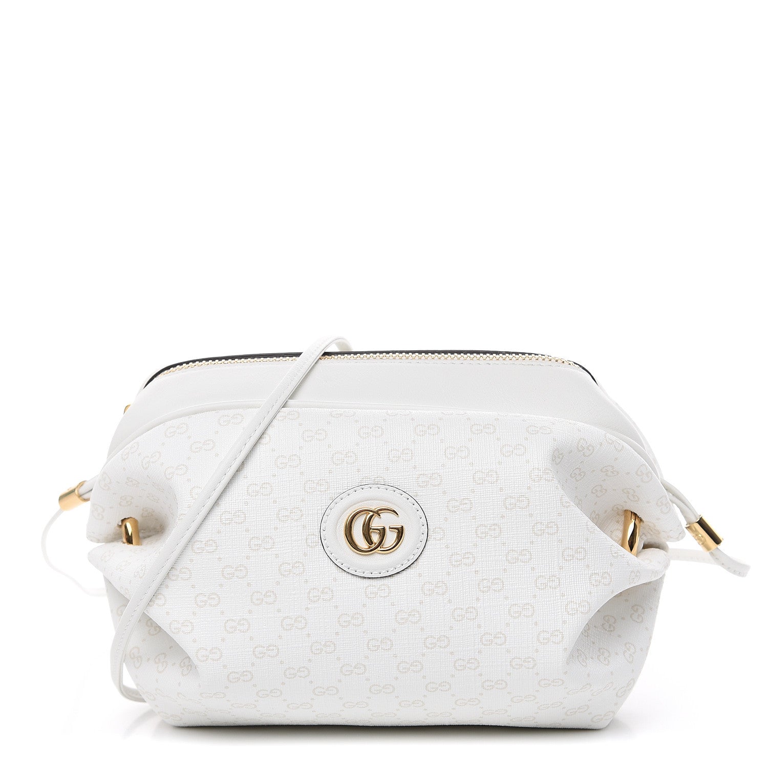 Gucci Mini Vintage GG Supreme Monogram GG New Candy Crossbody Great White 1 of 10