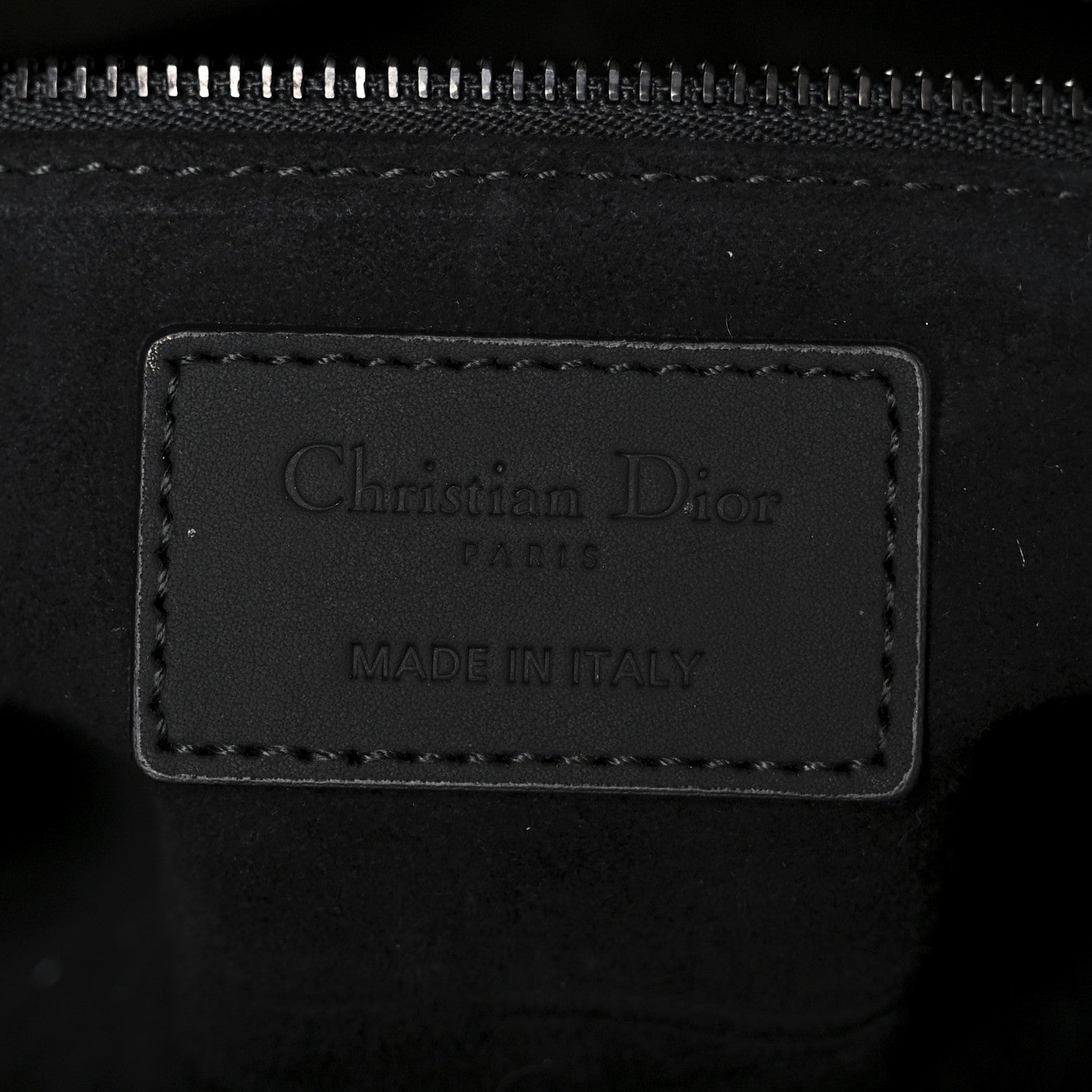 Christian Dior Ultra Matte Calfskin Cannage Medium Lady Dior Black 6 of 10