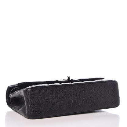 Chanel Caviar Quilted Medium Double Flap Black 5 of 8