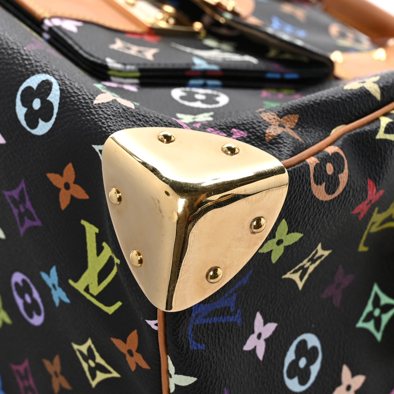 Louis Vuitton Monogram Multicolor Speedy 30 Black 9 of 12
