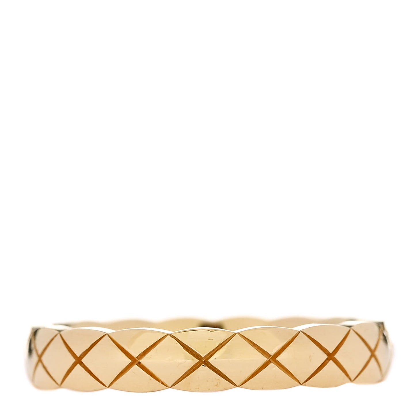 18K Yellow Gold Mini Coco Crush Ring 49 4.75