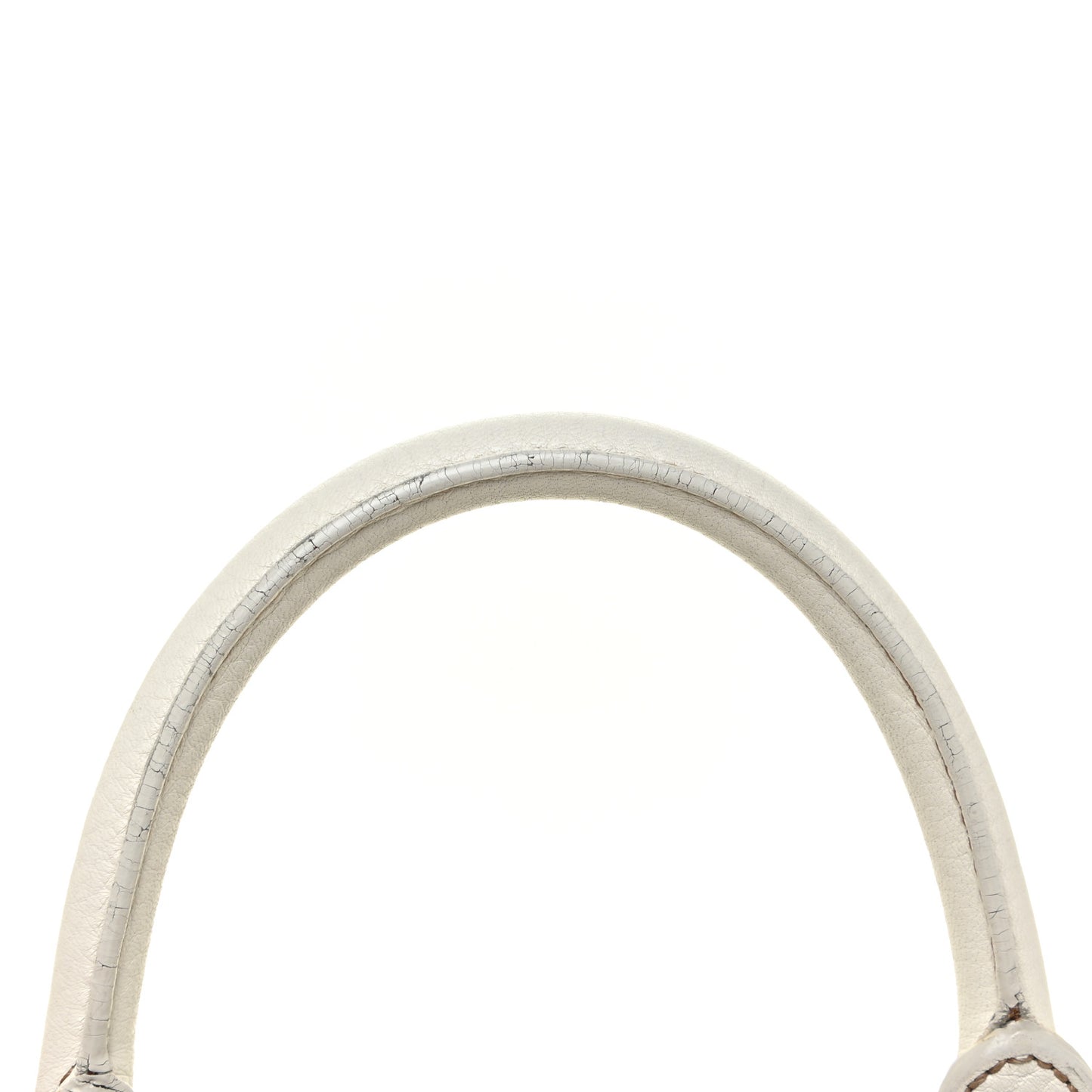 Cervo Antik Shopping Satchel White
