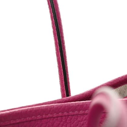 Hermes Vache Country Garden Party 30 TPM Rose Pourpre 9 of 10