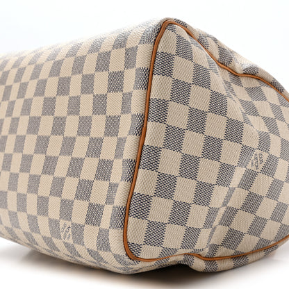 Louis Vuitton Damier Azur Speedy 30 10 of 14