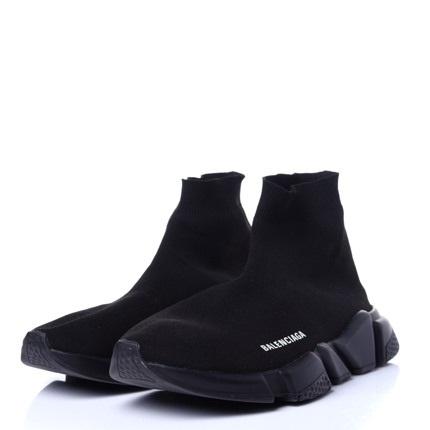 Balenciaga Neoprene Knit Mens Speed Sneakers 43 Black 3 of 11