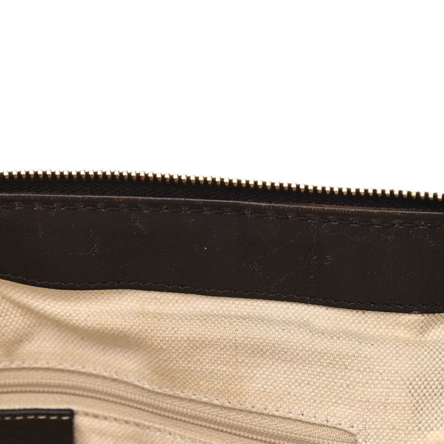 Gucci Monogram Medium Sukey Top Handle Dark Brown 12 of 14