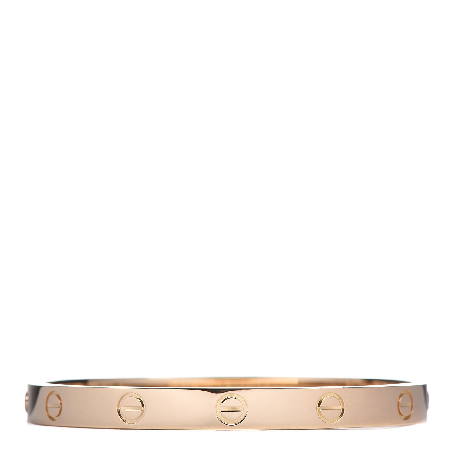 Cartier 18K Yellow Gold LOVE Bracelet 17 3 of 7