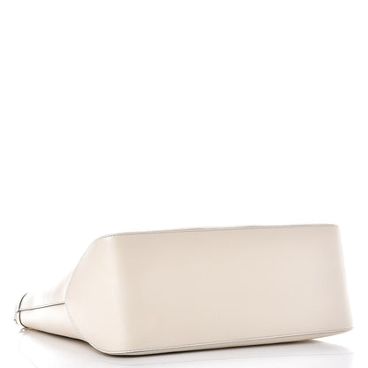 Gucci Apollo Calfskin GG Dadini Embroidered Large Hobo Mystic White 4 of 8
