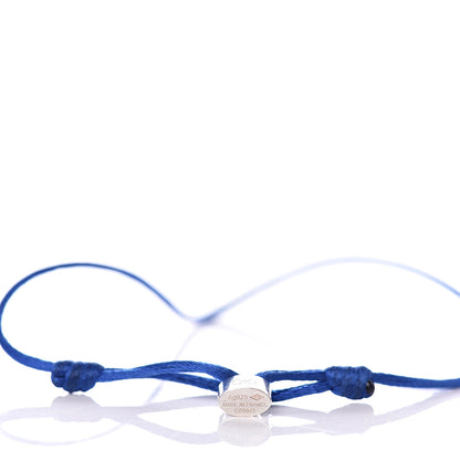 Louis Vuitton X UNICEF Sterling Silver Lockit Bracelet Blue 3 of 4