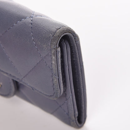 Chanel Lambskin Quilted 6 Key Holder Lavender 17 of 18