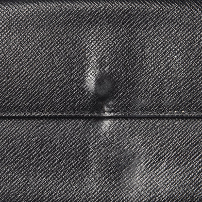 Louis Vuitton Epi Porte Tresor Etui Papiers Wallet Black 7 of 16