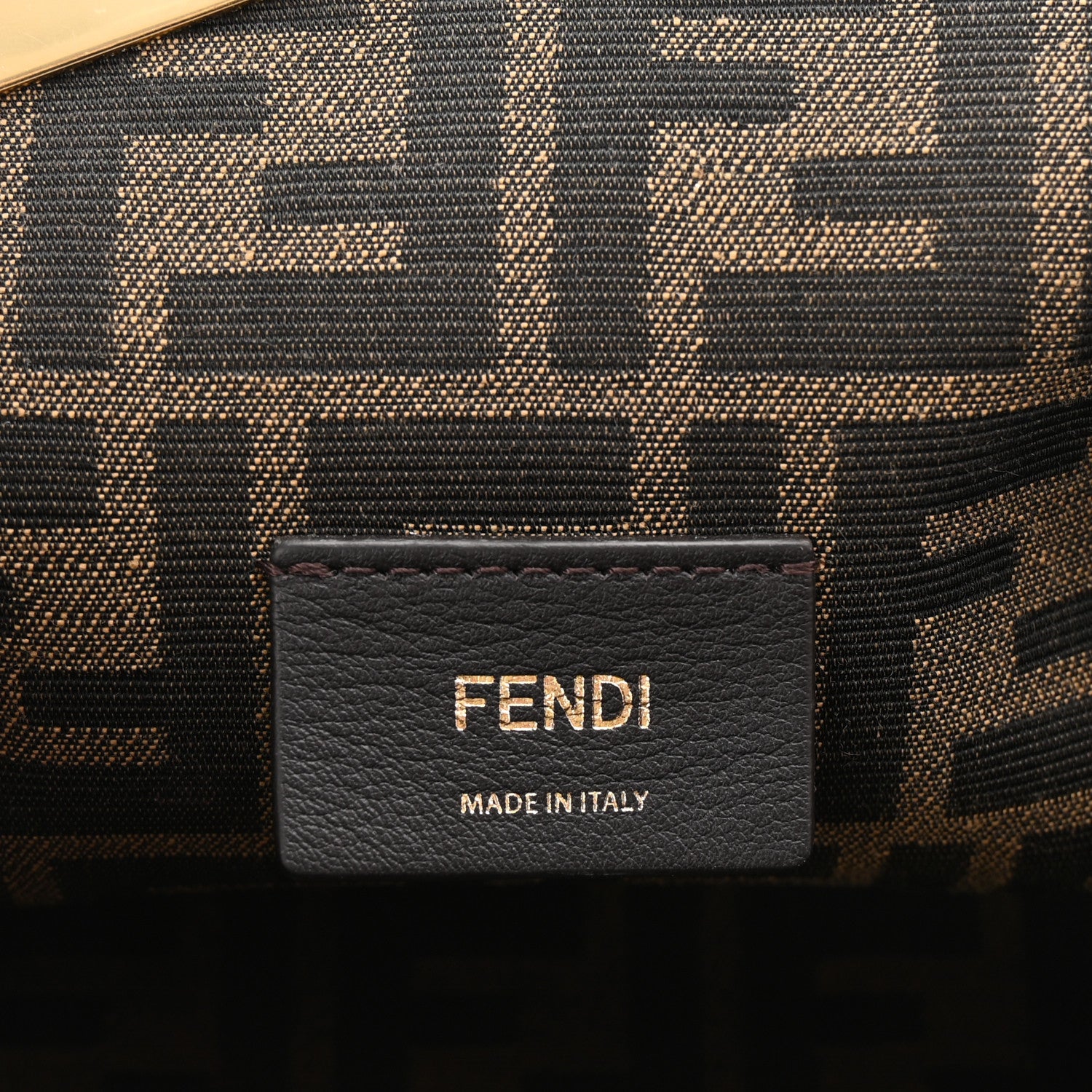 Fendi Shiny Nappa Small Fendi First Mimosa 1707606 – FASHIONPHILE