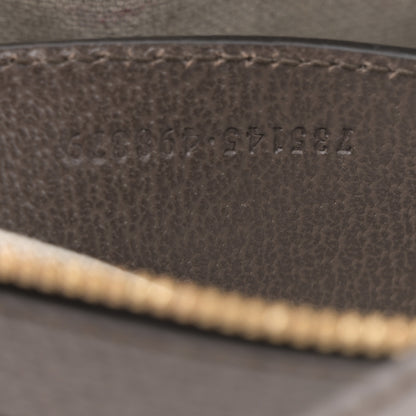 Gucci GG Supreme Monogram Textured Dollar Calfskin Small Ophidia Hobo Beige Ebony New Acero 6 of 11