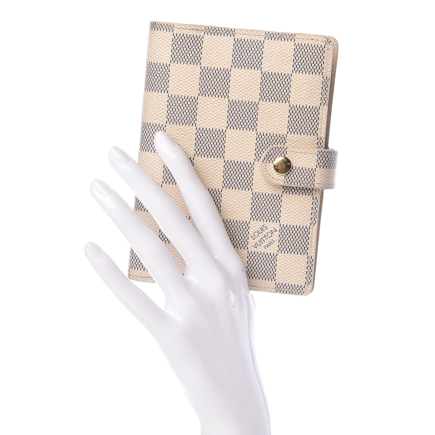 Damier Azur Small Ring Agenda Cover
