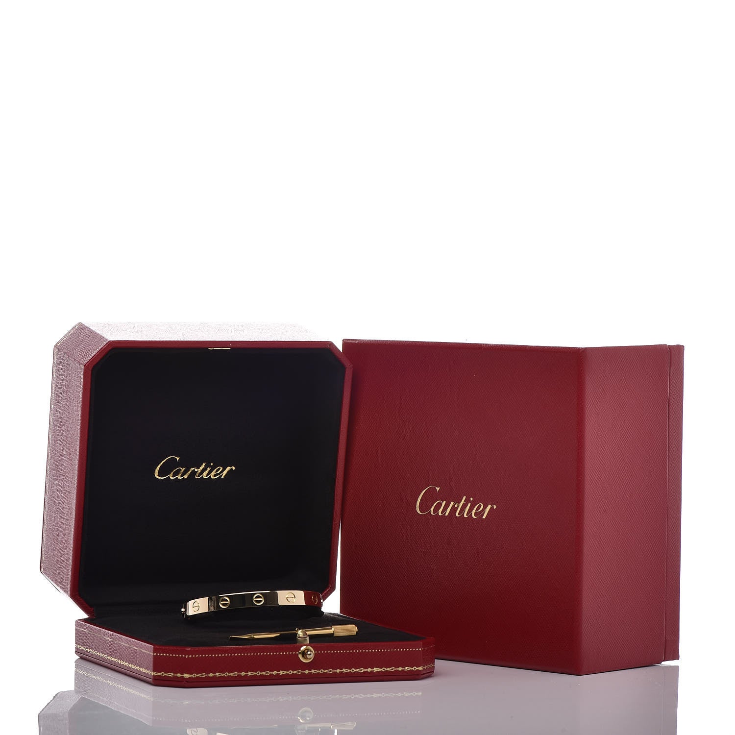 Cartier 18K Yellow Gold LOVE Bracelet 16 6 of 6